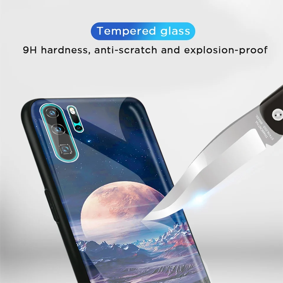 Luxury Glass Case for Huawei P30 Pro P20 Lite Honor 8X 10 10i 20i Phone Case for Huawei Mate 20 10 Lite P30 Pro Nova 3 3i Cover (9)