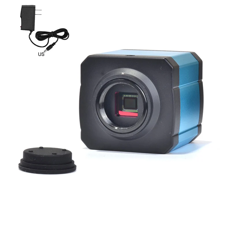 100x camera us plug 41MP HDMI USB промышленный электронный цифровой видео микроскоп камера 100X объектив Комплект светодиодный светильник для телефона DIY ремонт HUG-Dea - Цвет: 100x camera us plug