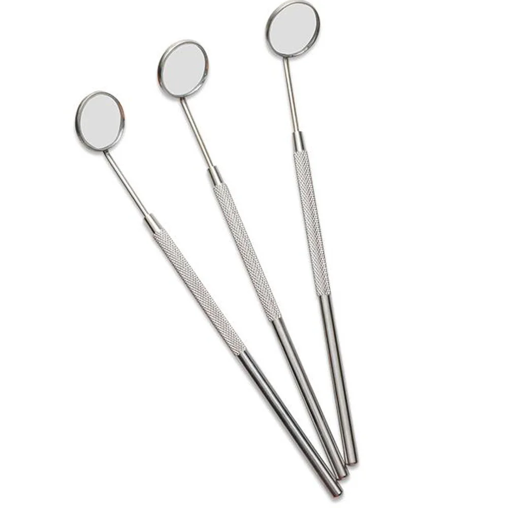 

Stainless Steel Dental Mirror Instruments Mouth For Checking Eyelash Extension Applying Eyelash Tools
