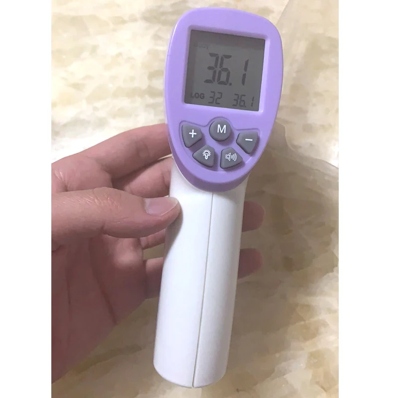 

Handheld Infrared Thermometer Temperature Meter Non-contact Forehead Measuring Portable Adult Baby LHB99