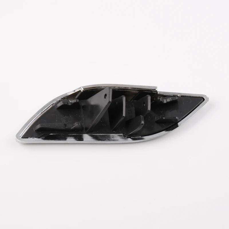 Benekar Front Headlight Water Spray Nozzle Cover Chrome Headlamp Washer Nozzle Cap for Skoda Superb 2009-2013 car headlight washer nozzle cover