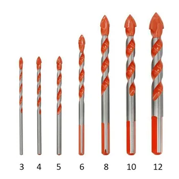 

2020 3mm-12mm Electric Tools Diamond Drill Hammer Concrete Ceramic Tile Metal Drill Bit Round Shank DIY Wall Hole Saw Drilling
