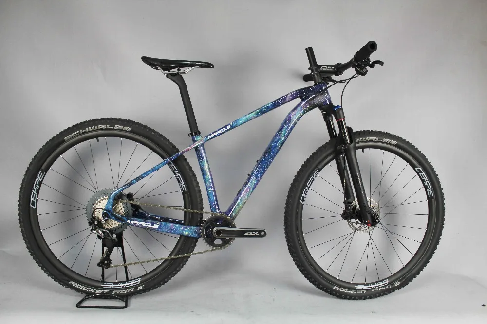 MIRACLE T1000 углеродное волокно BOOST велосипеды 29er XC MTB горный велосипед 15 17 19 дюймов