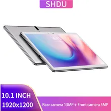 Novo 13mp tablet pc 10.1 polegada android 10.0 comprimidos 64gb rom octa núcleo google play 3g 4g lte chamada de telefone gps wifi bluetooth 10 polegada