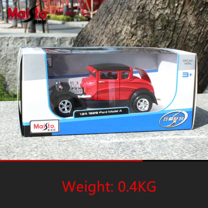 Maisto 1:24 1929 Ford Модель сплав гоночный автомобиль-трансформер модель автомобиля Моделирование Украшение автомобиля коллекция Подарочная игрушка