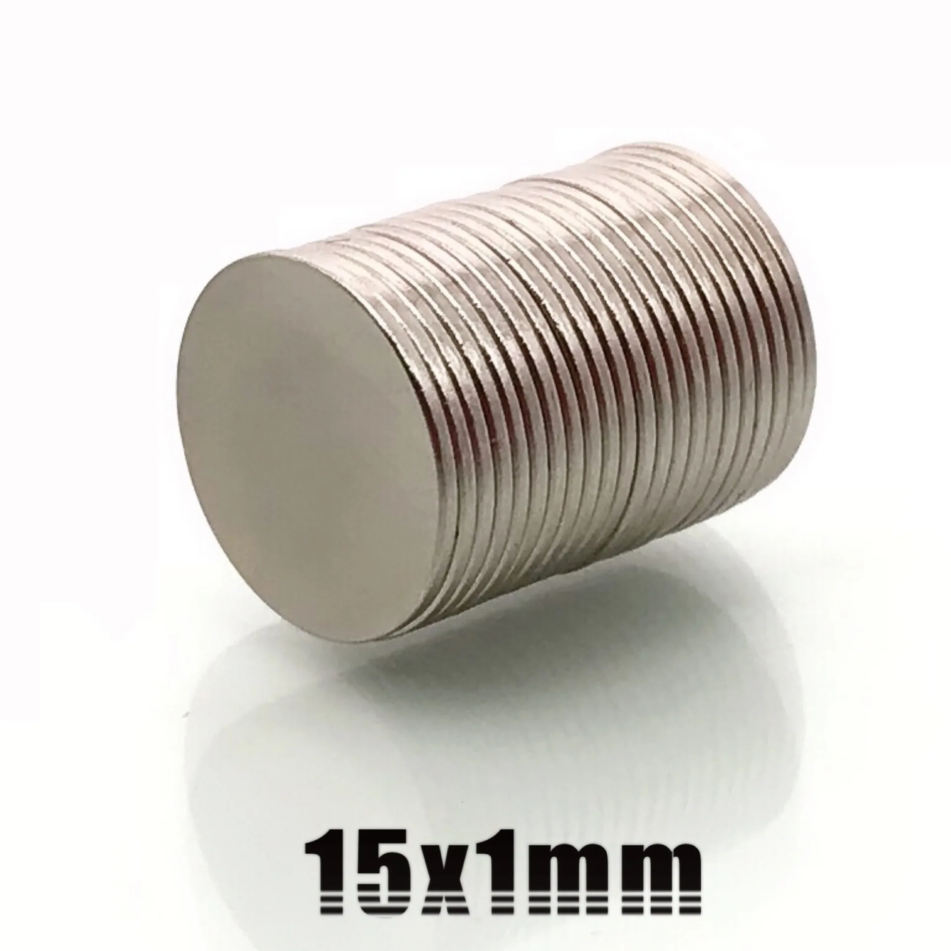 10 x 15 mm superstarke Rundzylinder Magnete seltenen Erden Neodym 5pcs N50 