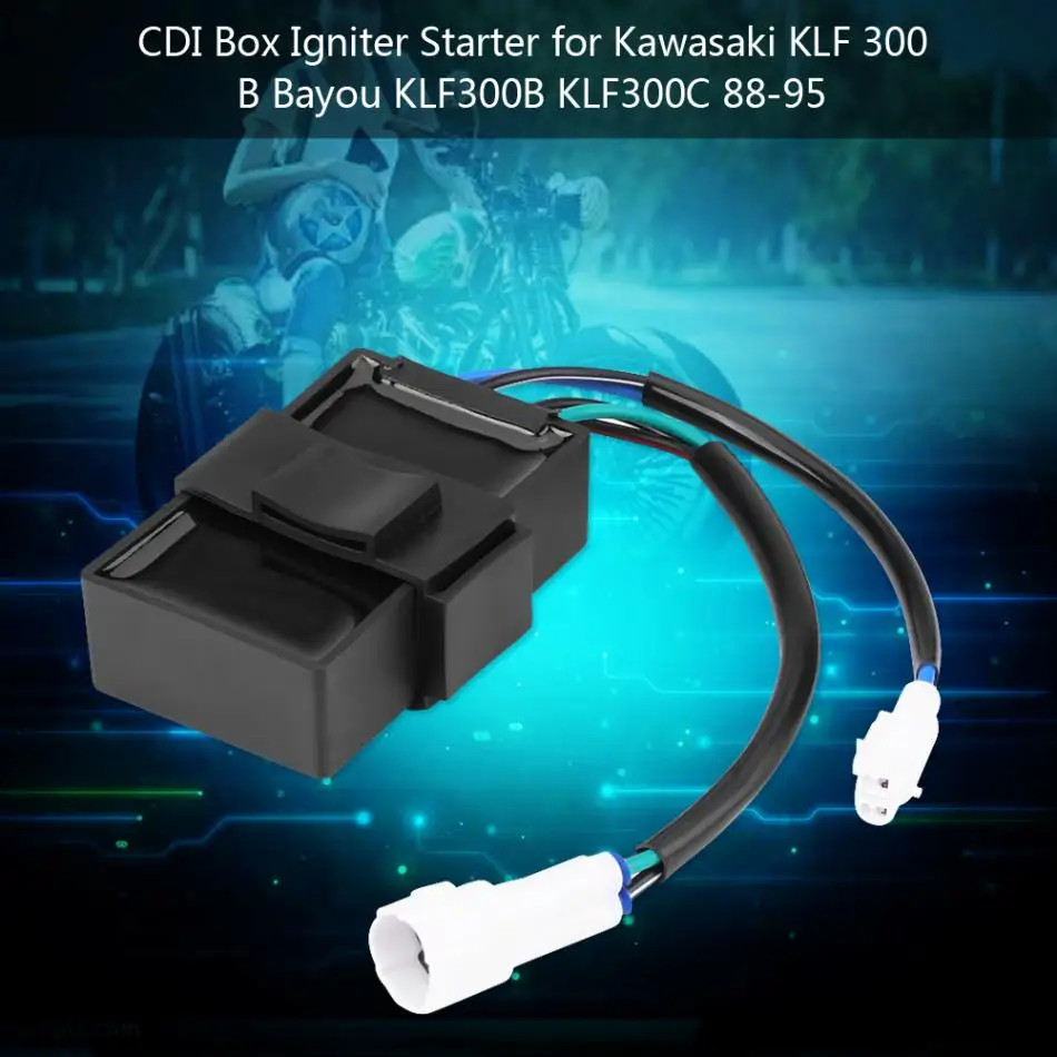 Мотоцикл CDI коробка воспламенитель стартер для Kawasaki KLF 300 B Bayou KLF300B KLF300C 88-95 CDI стартер