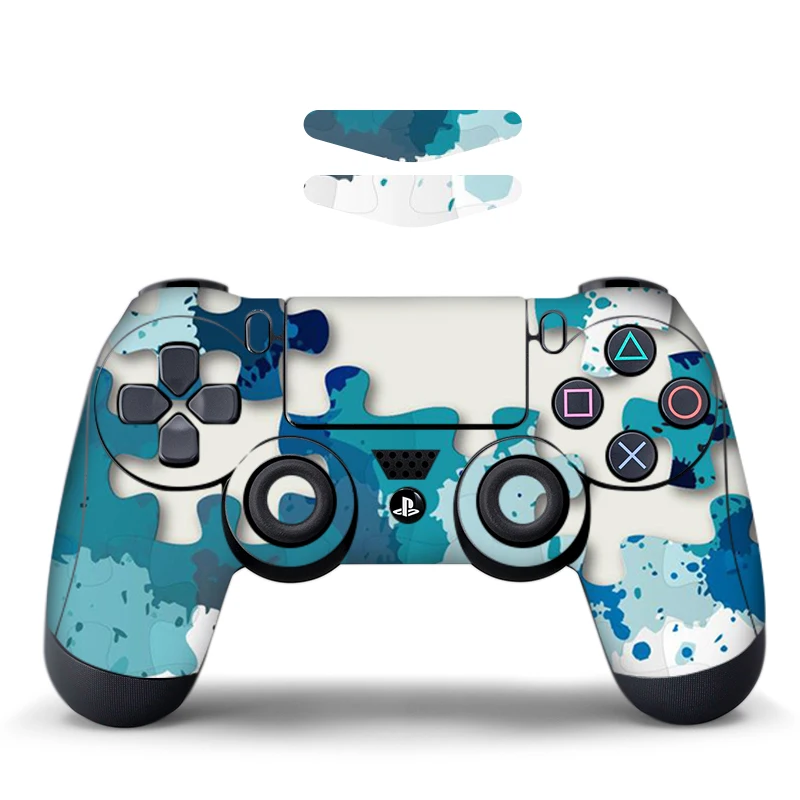 Data Frog Protective Cover Sticker For PS4 Controller Skin For Playstation 4 Pro Slim Decal Accessories 15 Styles 