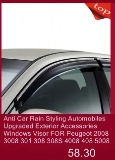 Дождь модифицированный аксессуар Модернизированный анти автомобиль окна козырек для Ford Ecosport Edge Escort Эверест Фиеста Фокус Kuga Mondeo