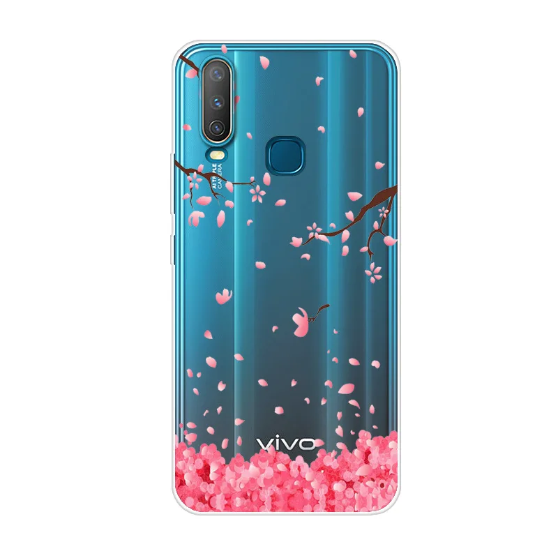 Чехол для Vivo Y17, мягкий силиконовый чехол из ТПУ для VIVO v17 neo Y91C Y91 Y15 Y12 V15 V15Pro Pro, чехол для телефона s для VivoY17 y95 - Цвет: 53