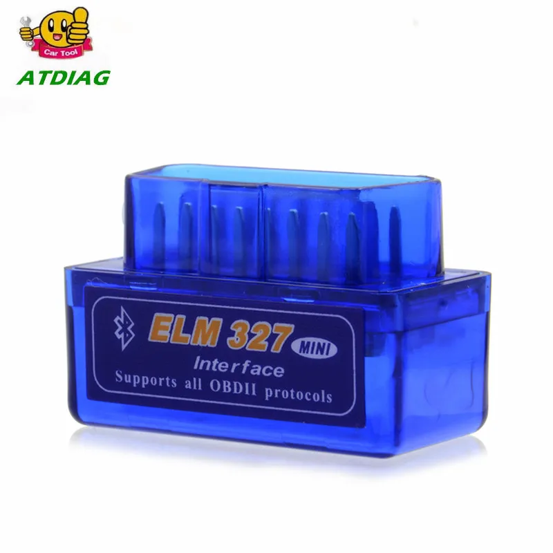 Мини ELM327 OBD Bluetooth OBD2 V2.1 автоматический сканер OBDII 2 Автомобильный ELM 327 Тестер диагностический инструмент для Android Windows Symbian