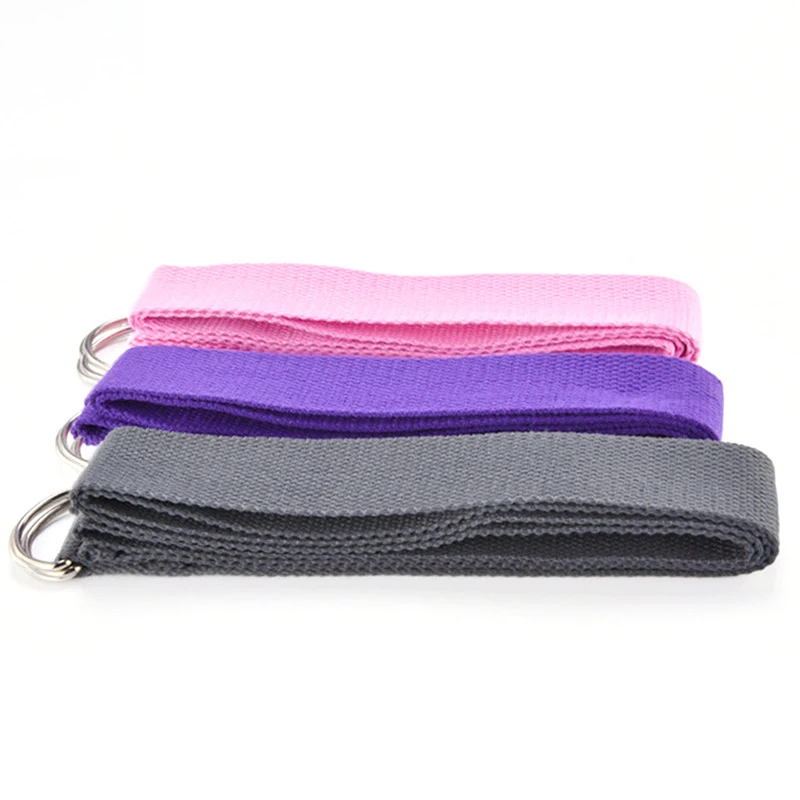 

Yoga Accessories Pure Cotton Non-elastic Yoga Rope Yoga Stretching Belt Strength Training Auxiliary Tension Belt