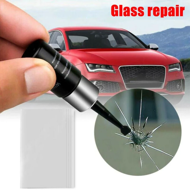 Windshield Crack Repair Kit Car Cracked Glass Repair Fluid Car Windscreen  Chips Cracks Glass Scratch Remover Repairing Tool - AliExpress