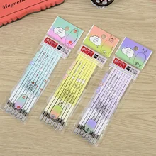 8 шт./лот офисная гелевая ручка стержень со стираемыми чернилами стержень стираемая ручка моющаяся ручка 0,5 мм черные чернила школьные канцелярские принадлежности