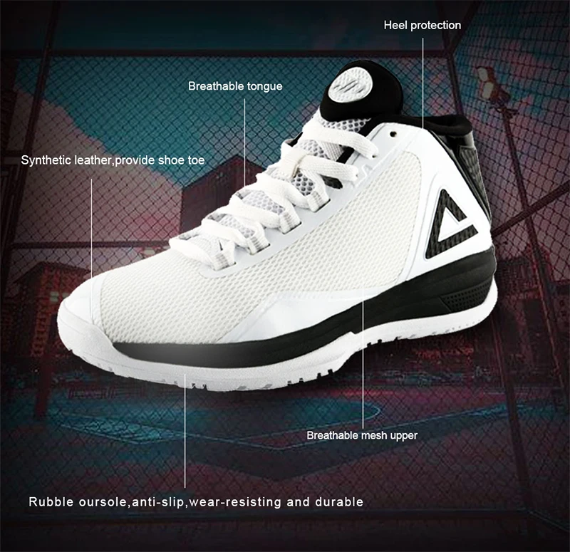 Баскетбольная обувь спортивная обувь кроссовки Тони Паркер профессиональные, с амортизацией подошва из дышащего сетчатого материала безопасности баскетбольные кроссовки для детей