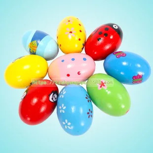 Simyi цветные детские средние деревянные maracas Раннее детство музыка Orff музыкальный инструмент игрушка maracas дети. 2