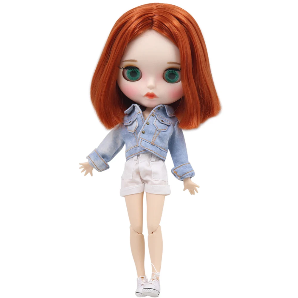 Кукла Blyth ICY DBS с белой кожей шарнирное тело новое матовое лицо бровями губами