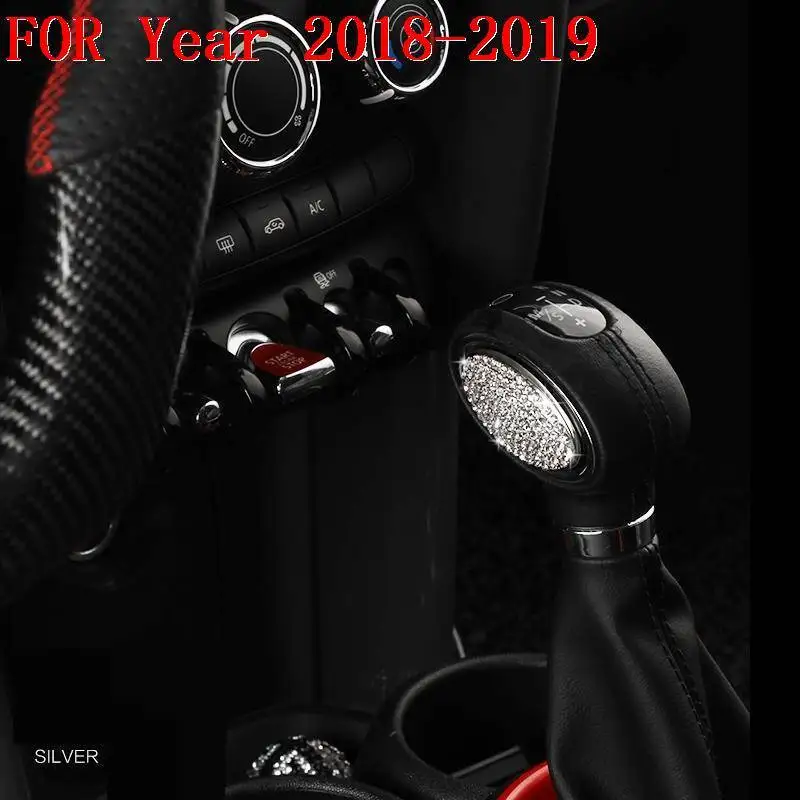 Auto Dashboard Steering Wheel Automobile Upgraded Decorative Chromium Car Styling Accessories Modification 18 19 FOR MINI Cooper - Название цвета: MODEL F