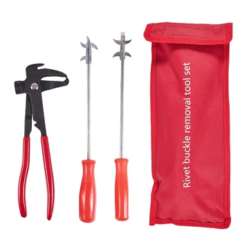 

3Pcs New Car Repair Parts Car Tire Stone Cleaning Tool Balance Hammer Cleaning Hook Tire Maintenance