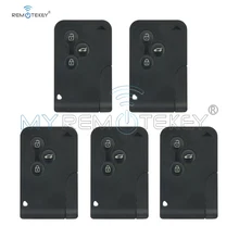 Умный ключ Remtekey, 5 шт., 433 МГц, 3 кнопки для Renault Megane 2, Megane II, Scenic II, Grand Scenic 2003, 2004, 2005, 2006, 2007, 2008