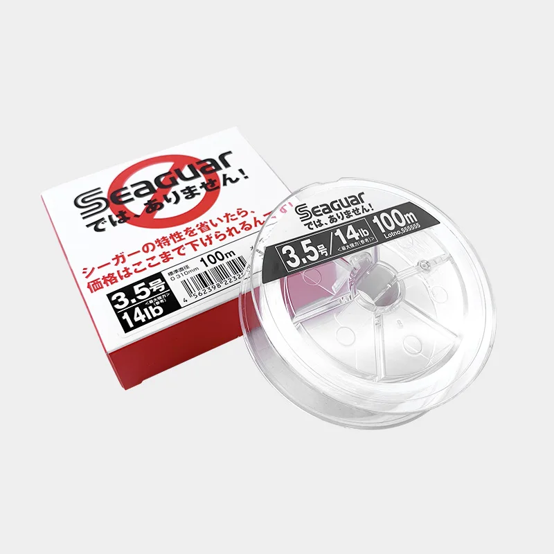 SEAGUAR White LABEL Original fishing line 4LB-20LB FLUOROCARBON Fishing Lines 100M