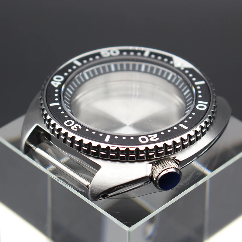 45mm skx007 skx013 Case Men's Watches 316L Stainless Steel Sapphire Glass For Seiko Tuna Turtle NH35 NH36 Movement 28.5mm Dial