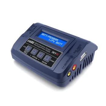 

SKYRC e680 80W 8A AC/DC Balance Charger Discharger for 1-6S Lipo Battery for RC Drone Quadcopter Spare Parts DIY Accessories