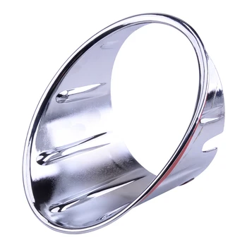

DWCX Car Front Left Chrome Fog Lamp Light Surround Trim Moulding Fit for Mini Cooper 3rd Gen F55 F56 F57