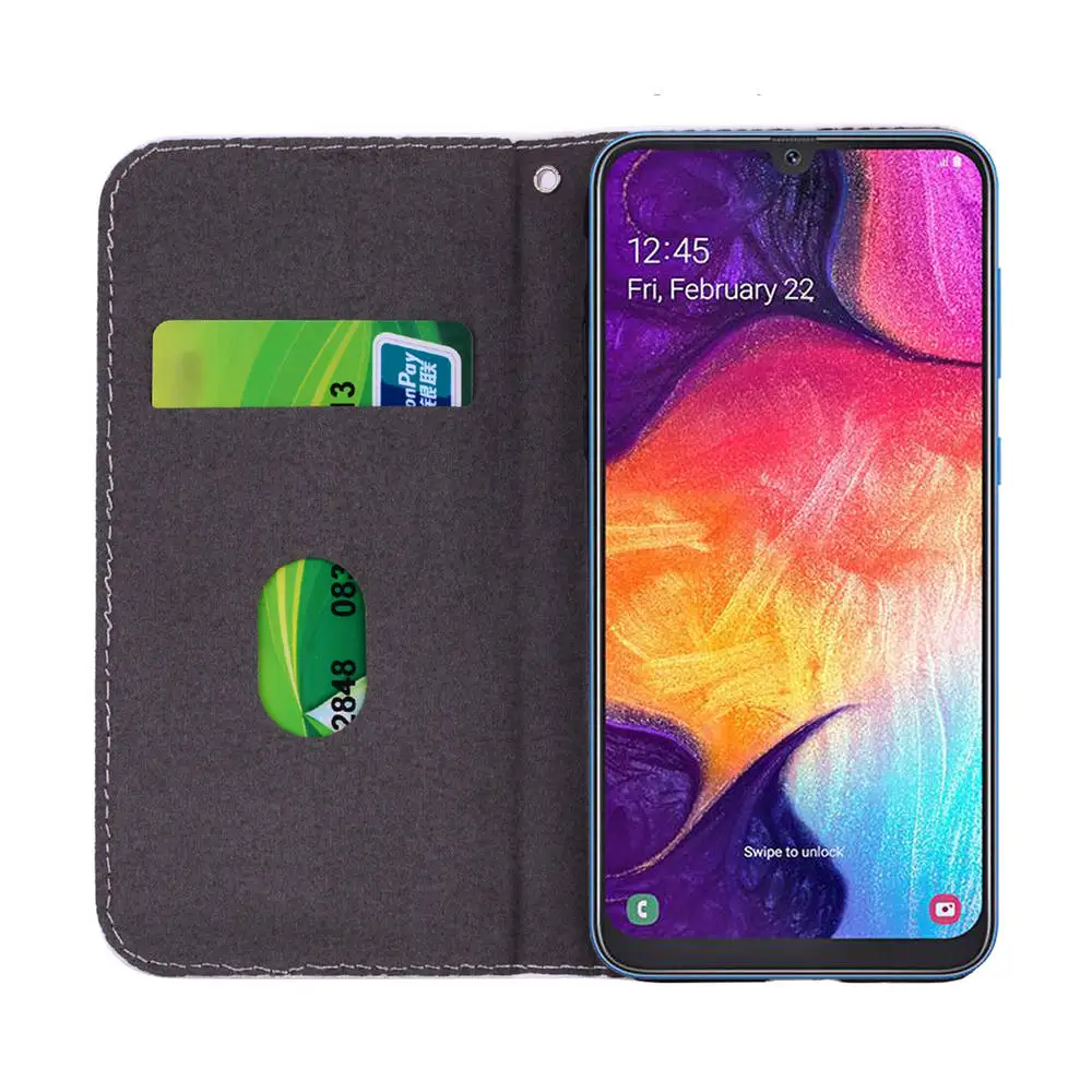 Шикарный чехол кошелек для Samsung A50S A30S A20S A10S A10E A20E A10 A20 A30 A40 A50 A70 блестящий книжка из