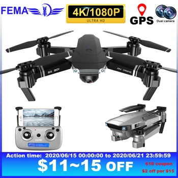 

FEMA SG907 Professional GPS Drones with Camera Hd 4K 1080P 5G FPV Auto Follow High Altitude Hold Fold SG901 RC Quadcopter toy