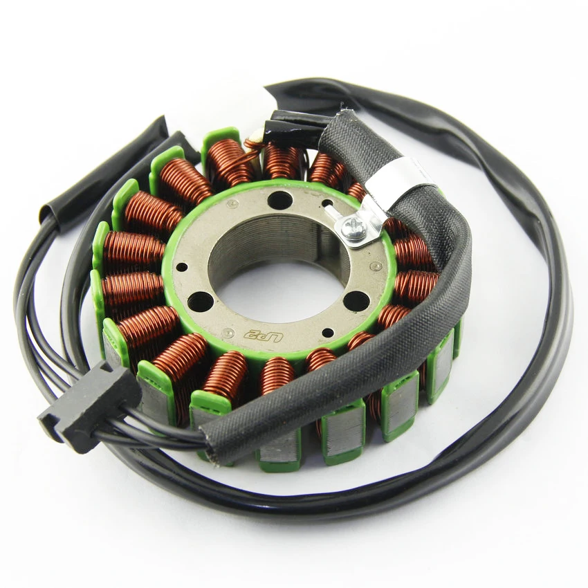 Мотоцикл магнитная катушка статора 18 полюсов 12V катушки для Kawasaki 21003-1211 ZR400 Xanthus ZXR400R ZX400 ZXR400 210031211