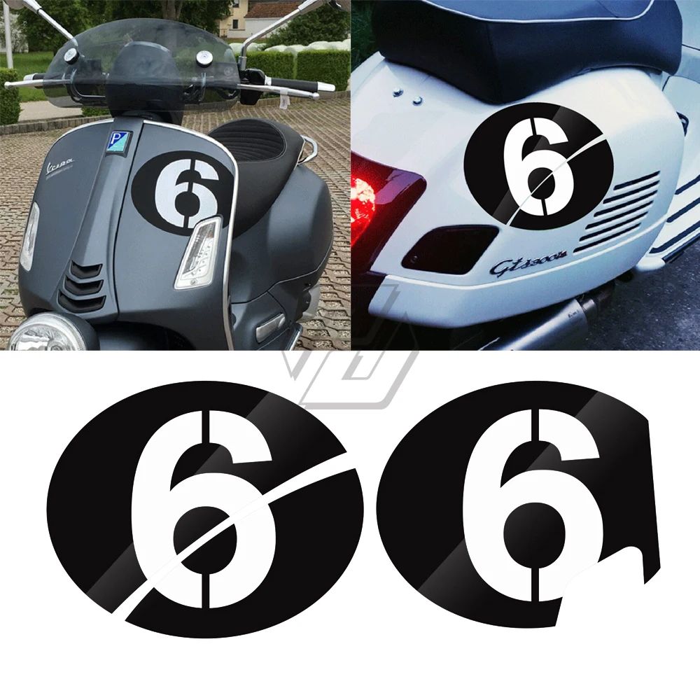 Code 0561 Piaggio Vespa Typhoon sticker for motorcycles