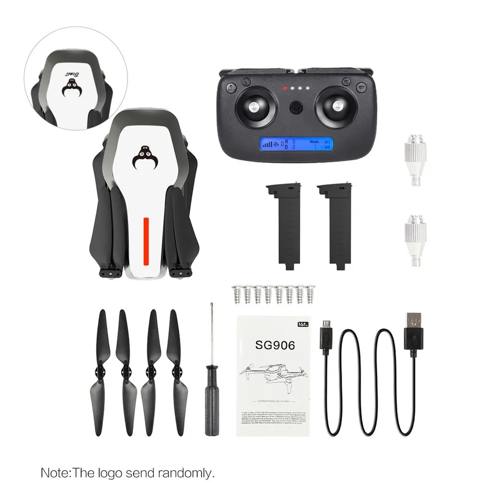 

SG906 GPS 5G WIFI FPV Foldable 4K Selfie Camera RC Drone RTF w/ 2*Batteries