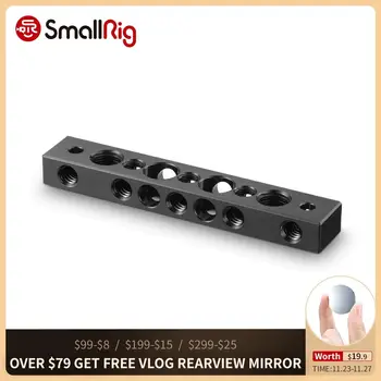 

SmallRig Camera Cheese Bar with 1/4 Inch and 3/8 Inch Screw Hole for Monitor Attachment 1091