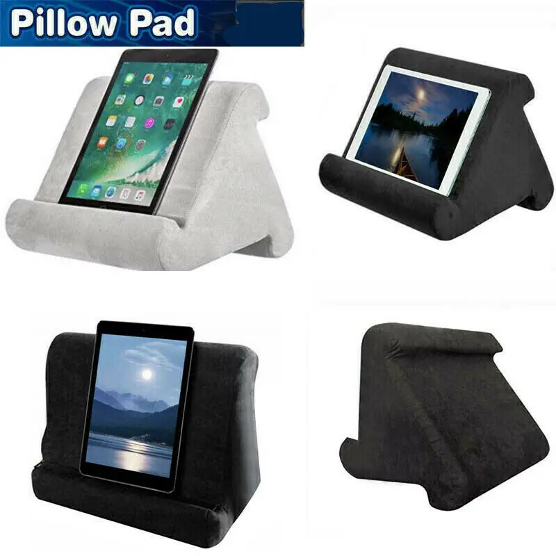 

Foldable Pillow Tablet Read Holder Stand Foam Lap Rest Cushion for iPad Phone
