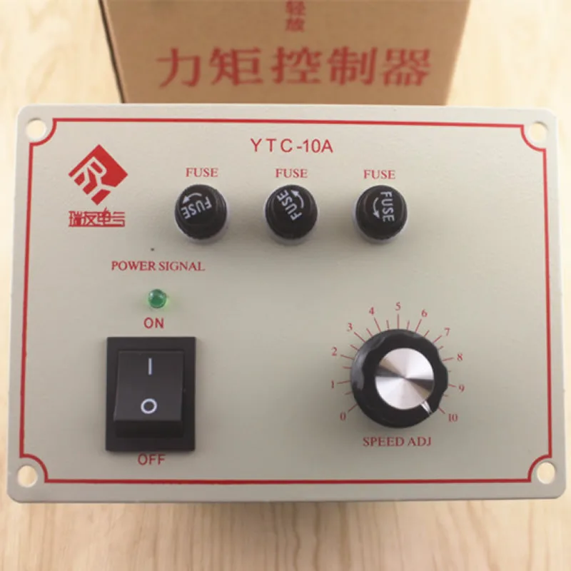 

Torque motor controller three phase torque motor speed regulator YTC-10A AC torque table 380V