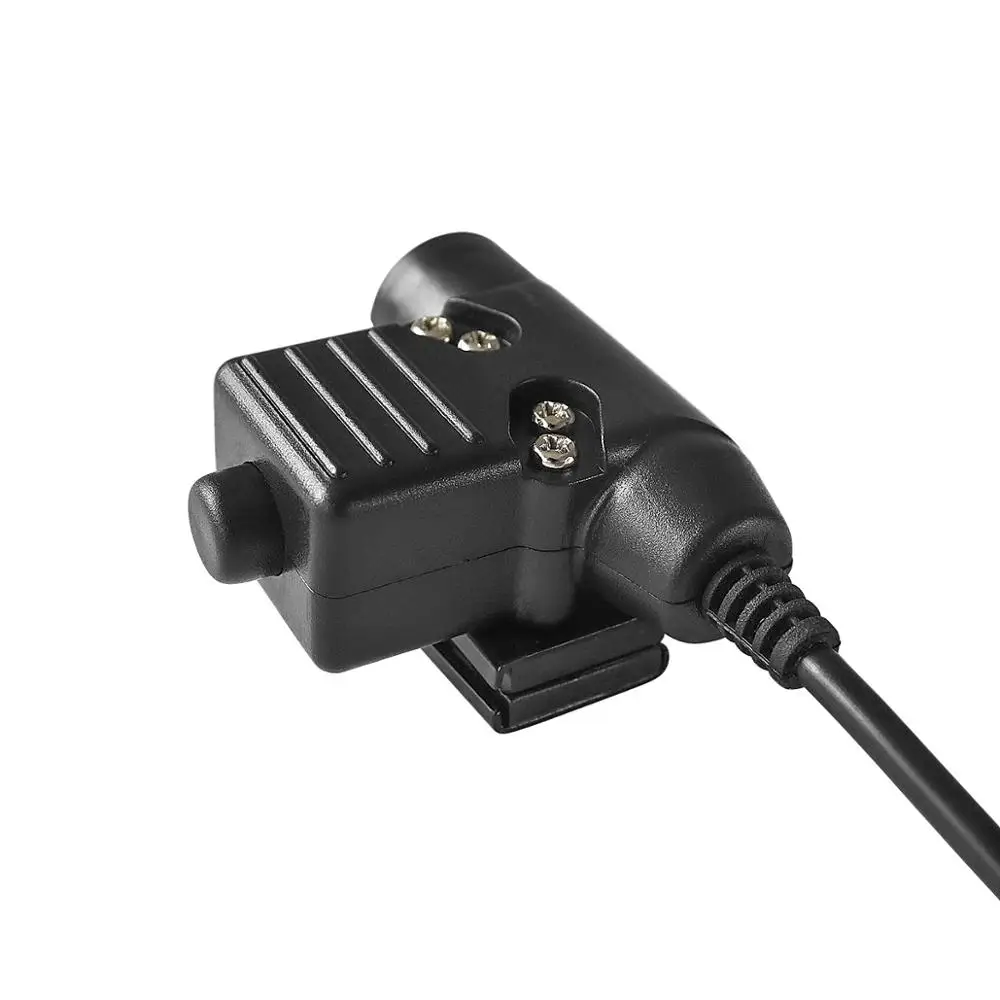 U94 PTT System Military Adapter Plug to Talk for Kenwood /Motorala 2 сторонний/Motorola/ICOM/Midland/Phone|Запчасти и