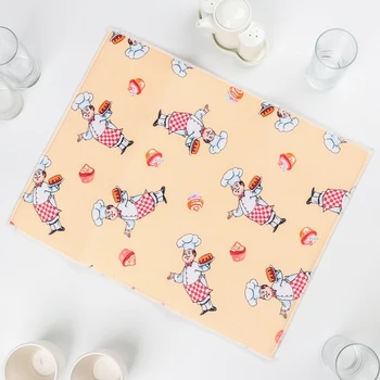 

Dish drying mat "Cook", 38 × 51 cm, microfiber