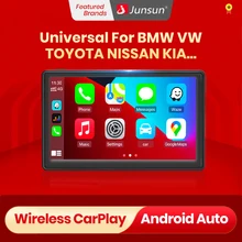 Junsun D100 Car GPS Navigation 7 Inch Touch Screen 256M+8G FM Voice Prompts Europe Russia Map Free Update Truck GPS Navigators
