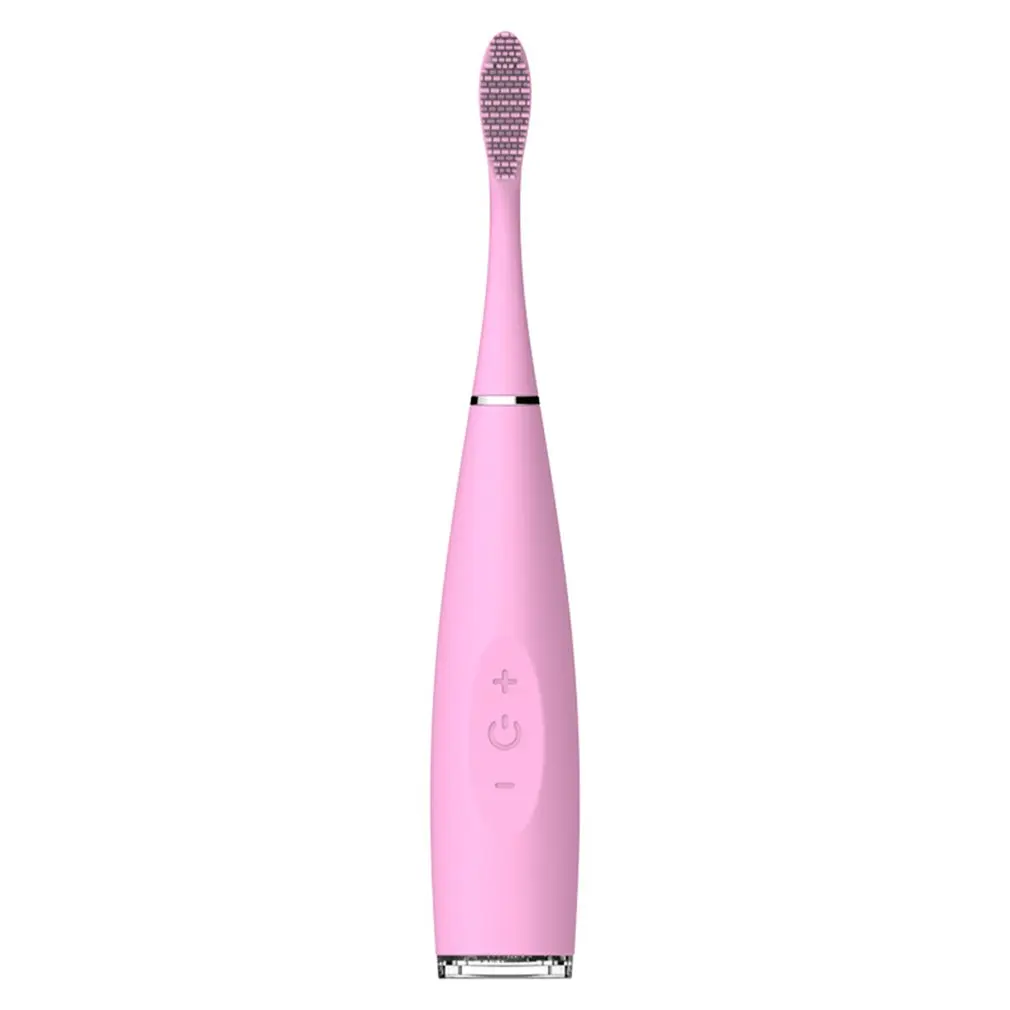 Electric Silicone Toothbrush Rechargeable Electric Toothbrush Sonic Vibration Tooth Cleaning Artifact Kemei Adults Acoustic Wave Electric Silicone Toothbrush Rechargeable Electric Toothbrush Sonic Vibration Tooth Cleaning Artifact Kemei Adults Acoustic Wave