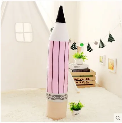 Pink 40-90 см креативный плюшевый карандаш ручка игрушка-подушка диванная подушка мягкие игрушки куклы День рождения Свадьба подарок домашний декор для спальни магазин - Цвет: Pink