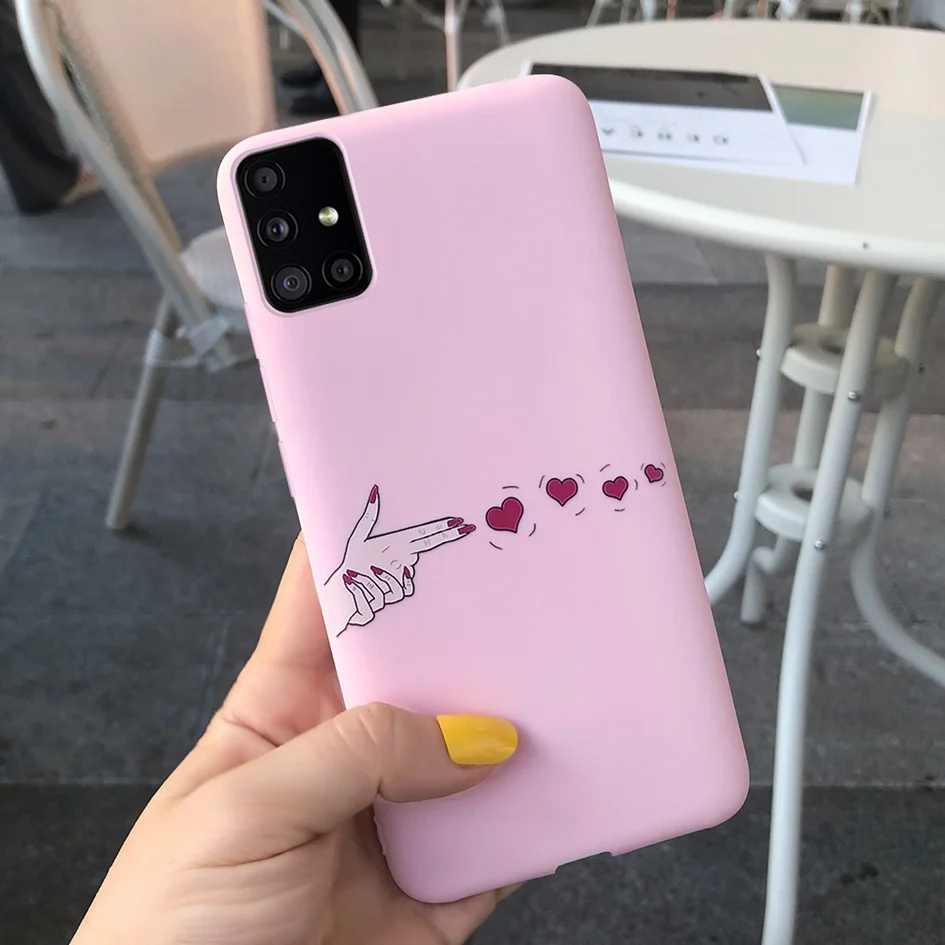 Cute Couple Love Heart Slim TPU Phone Cover – Soft Touch s