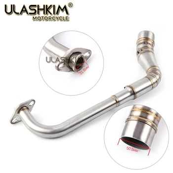 

NMAX155 Motorcycle Exhaust Pipe Scooter Front Exhaust Pipe Stainless Steel Slip On Full System For YAMAHA NMAX 155 N MAX 155