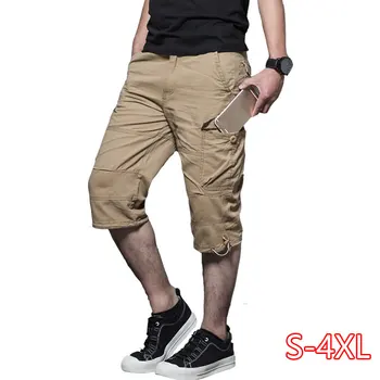 

Mens Military Cargo Shorts 2020 New Camouflage Tactical Shorts Men Cotton Loose Work Casual Male Summer Sportswear Short