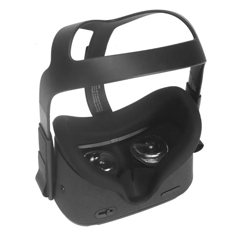 Мягкая силиконовая маска для глаз против пота, чехол для Oculus Quest VR Glasses