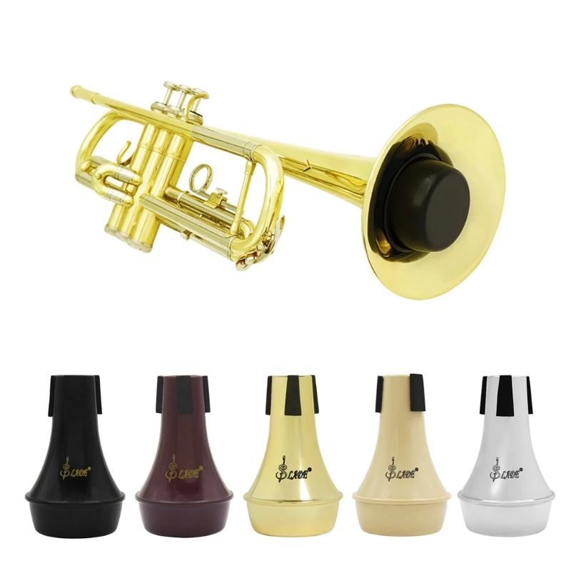 Light-Weight Practice Trombone Straight Mute Silencer Sourdine ABS Material for Alto Tenor Trombones