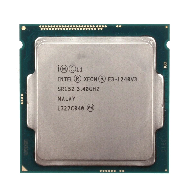 Intel Xeon E3 1240 v3 8M Cache 3.4 GHz SR152 LGA1150 CPU Processor best processor for laptop