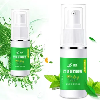 

New Hot 30g Breath Freshener Spray Oral Odor Treatment Spray Refresher for Bad Breath Oral Care SMR88