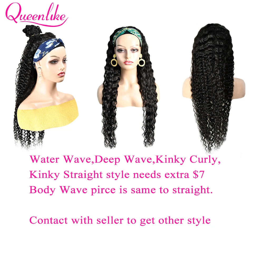 Headband Scarf wig 6