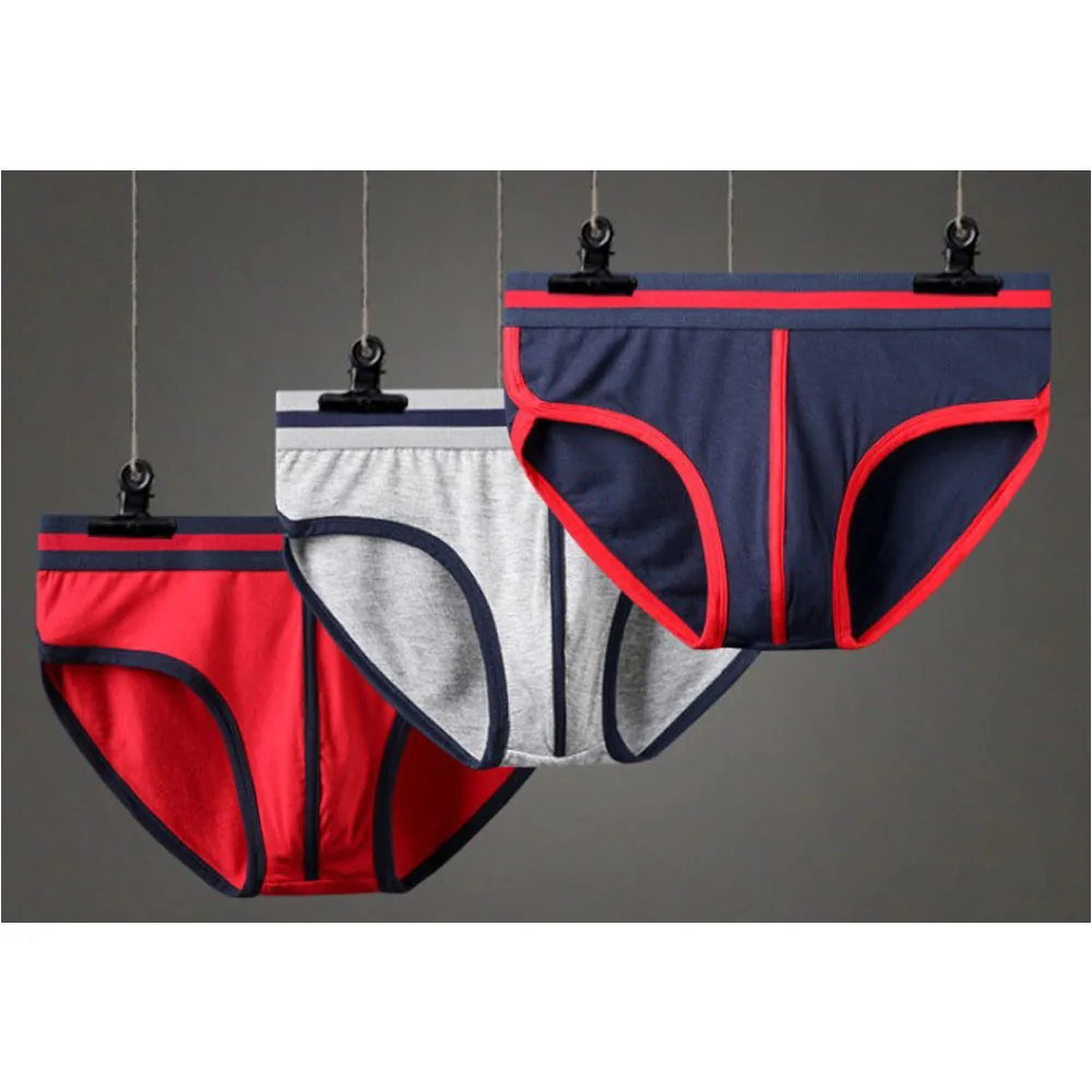 

Sexy Men Plus Size Modal Underwear Breathable Briefs Underpants Comfortable Underwear Cueca Male Panties Shorts 6pcs/lot RH0801